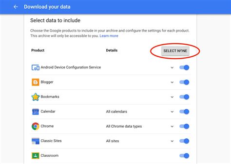 Step 1 Select the data you want to download. . Google takeout download